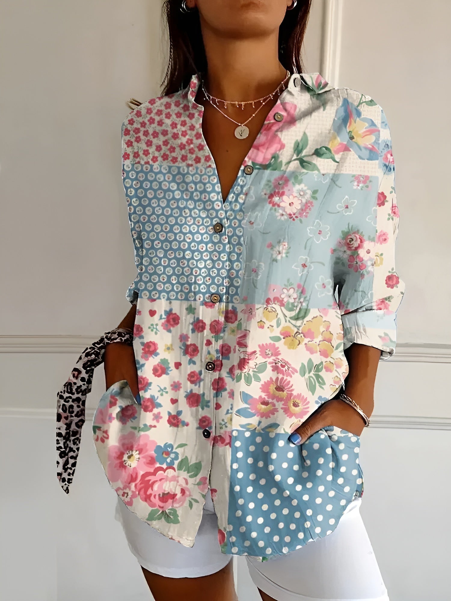 Sienna | Vintage Long Sleeve Shirt