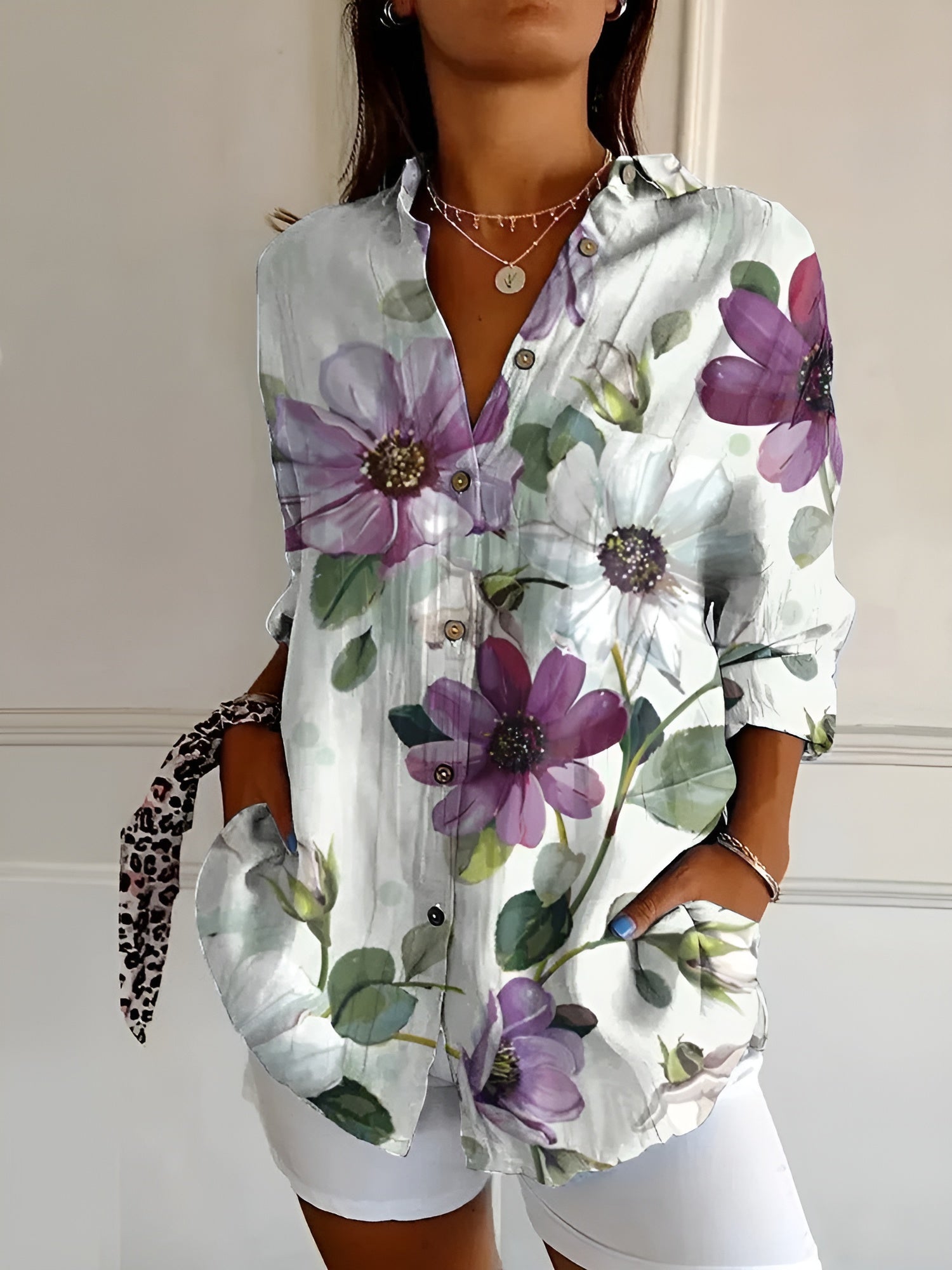 Freya | Vintage Long Sleeve Shirt