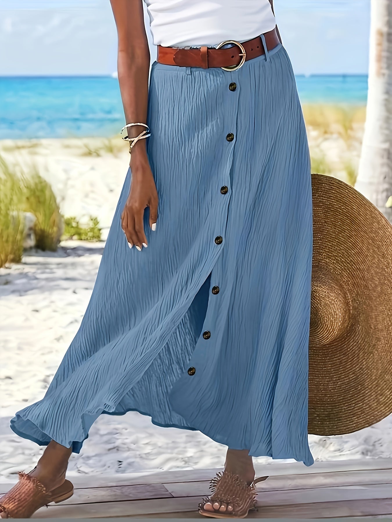 Matilda | Elegant Flattering A-Line Midi Skirt