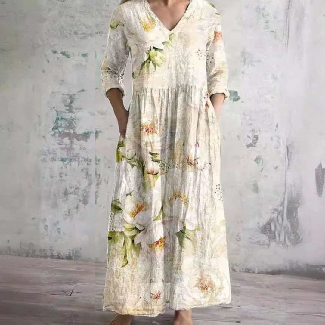 Ann | Blooming Floral Summer Dress