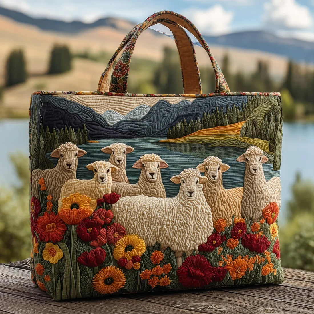 Artisan Bag - Lakeside Sheep Design