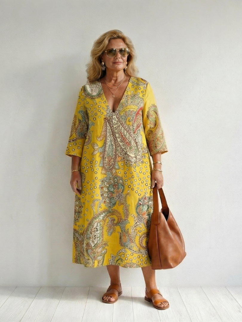 Ria | Elegant Timeless Midi Dress