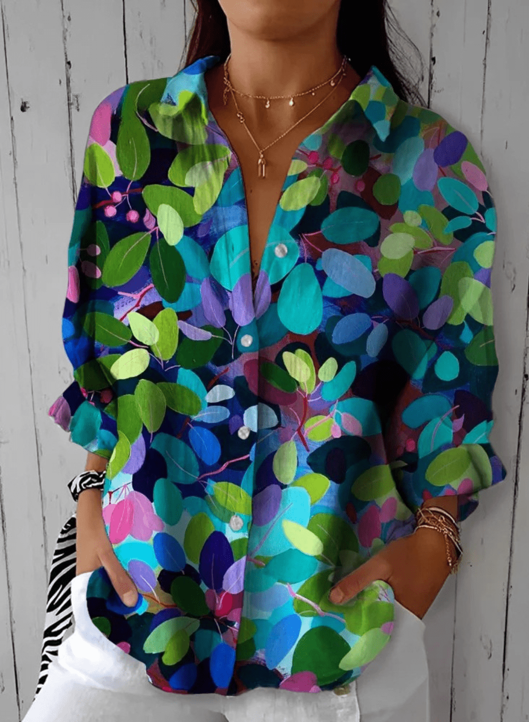 Gretta | Vintage Long Sleeve Shirt