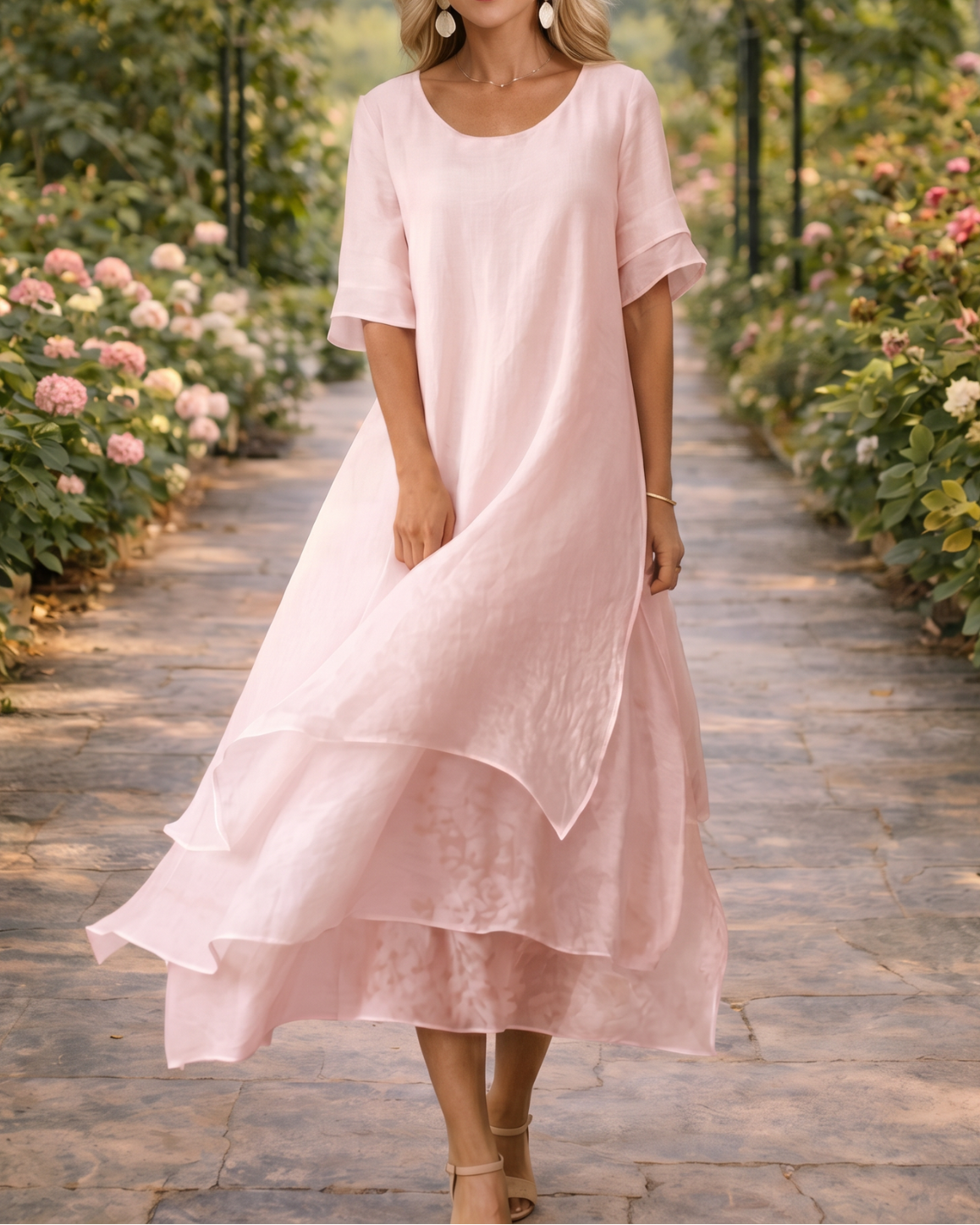 Aria | Elegant Flowing Maxi Dress