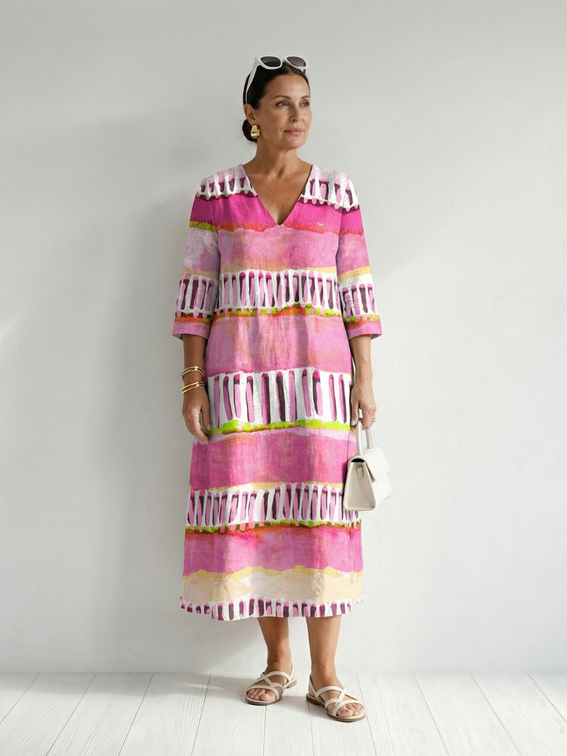 Cecille | Effortless Flowing Midi Dress
