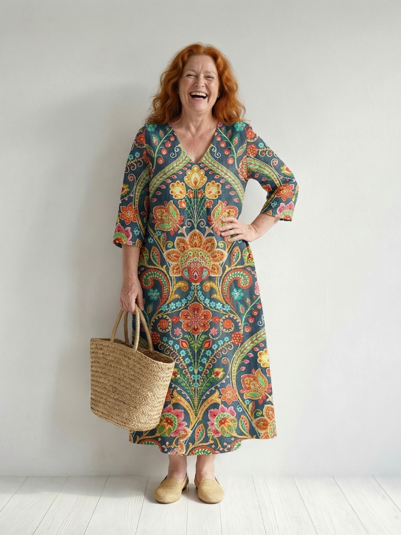Laila | Effortless Everyday Midi Dress