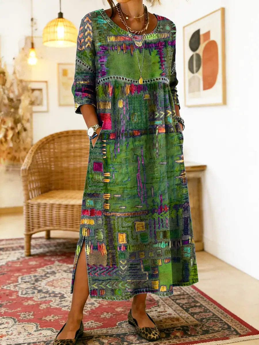 Abby | Elegant Casual Ethnic Dress