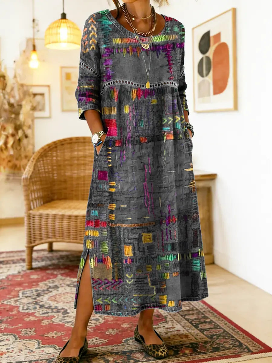 Abby | Elegant Casual Ethnic Dress