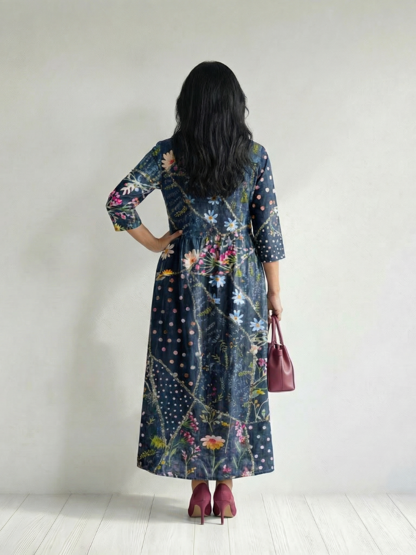 Shane | Effortless Floral Midi Dress