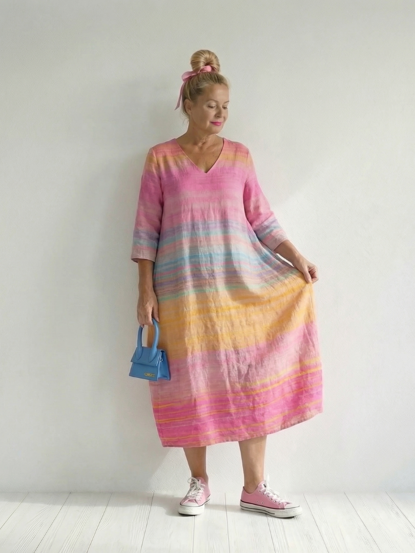 Jacky | Relaxed Flowing Midi Dress