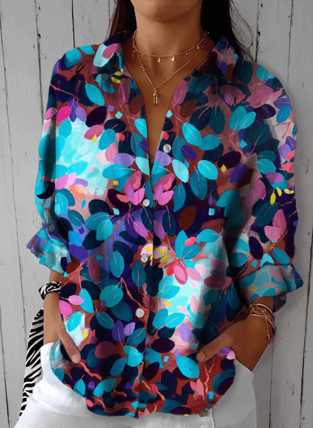 Elise | Vintage Long Sleeve Shirt