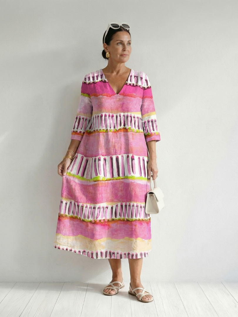 Cecille | Effortless Flowing Midi Dress