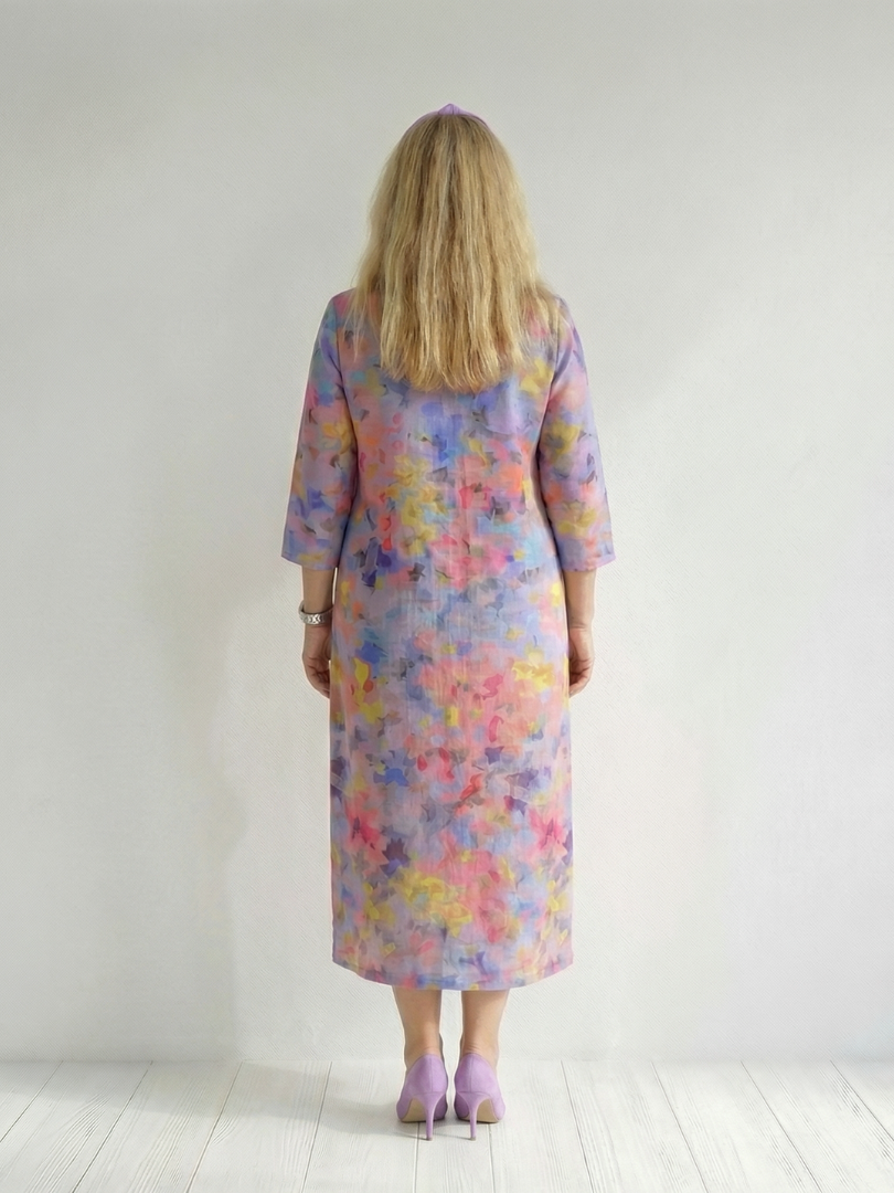 Arya | Relaxed Flowing Midi Dress