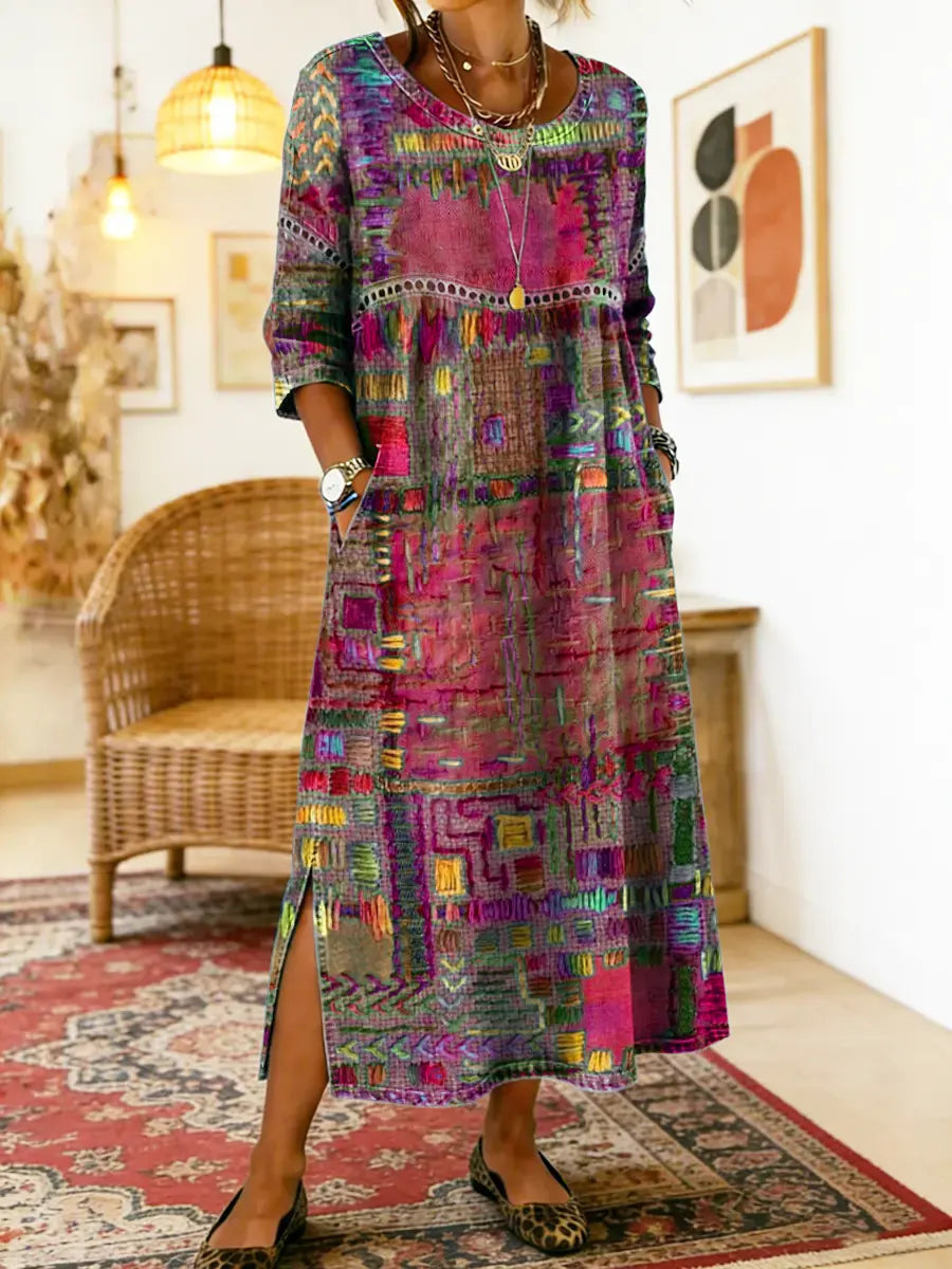 Abby | Elegant Casual Ethnic Dress