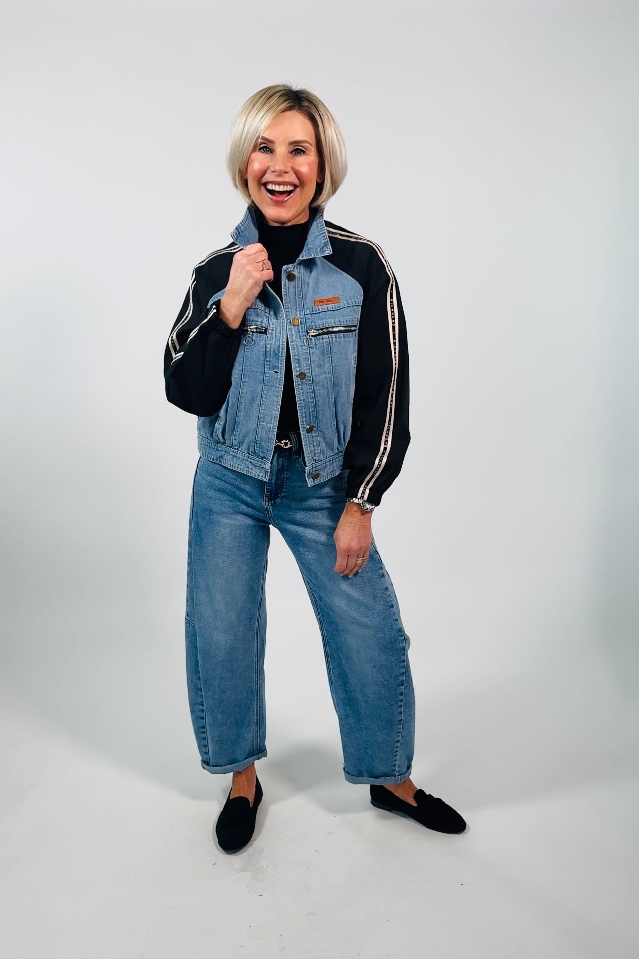 Richmond | Classic Button-Up Jacket with Pockets & Zip Details