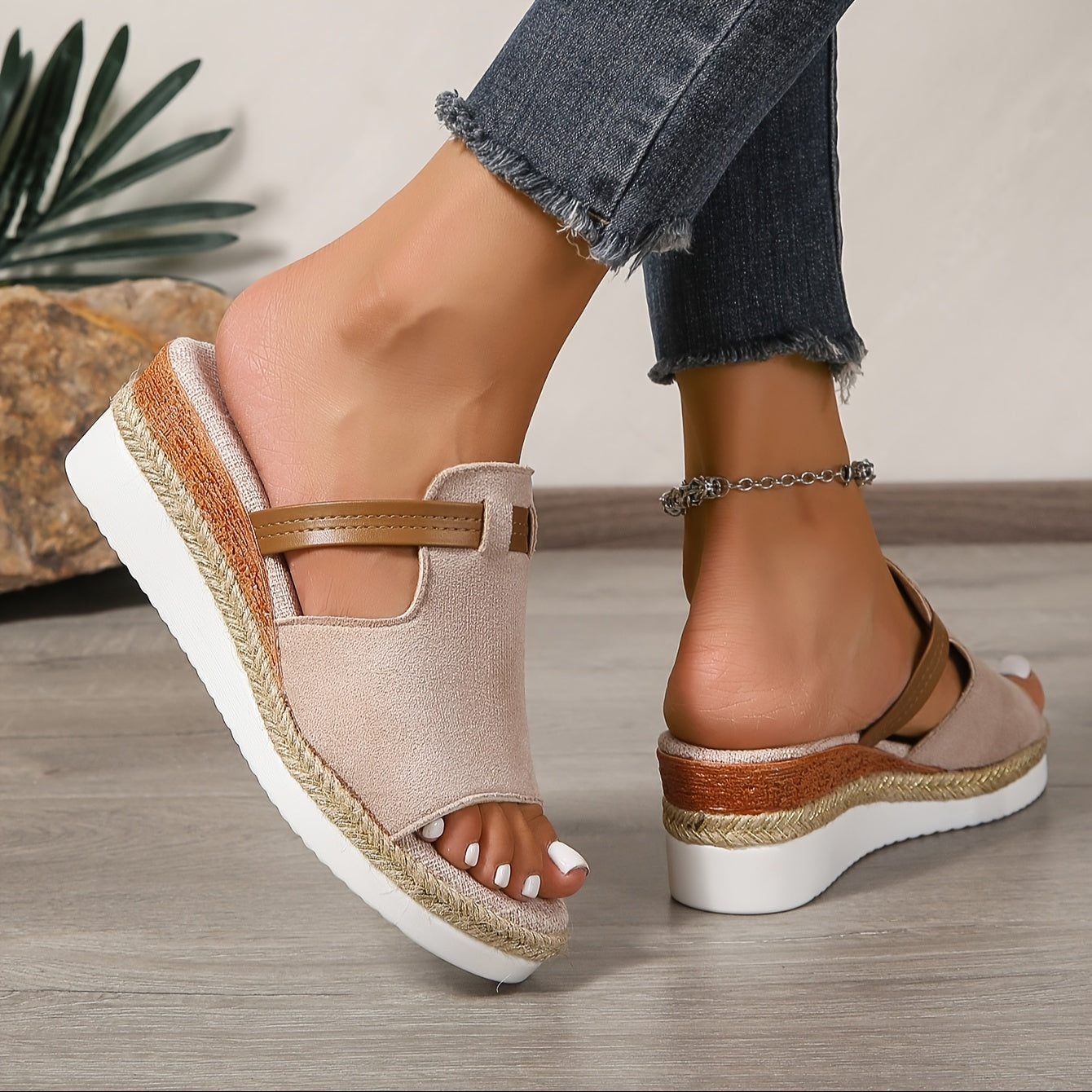 Hadley | Platform Slide Sandals