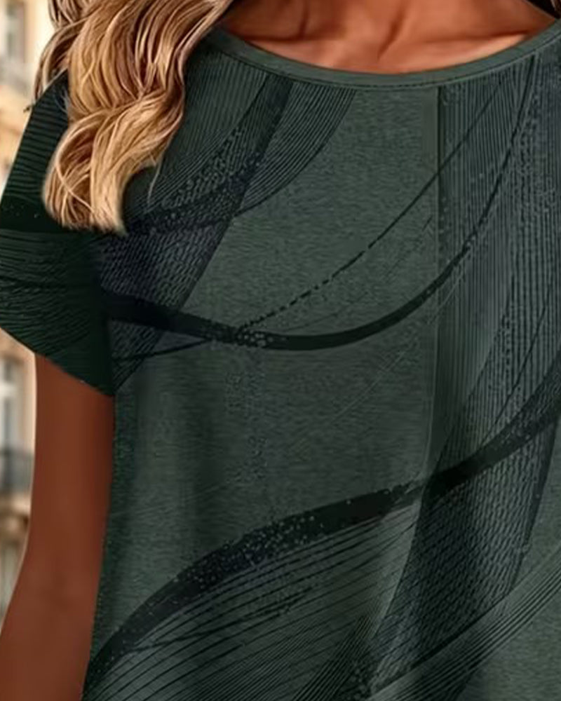 Zandy | Elegant Short Sleeve Top