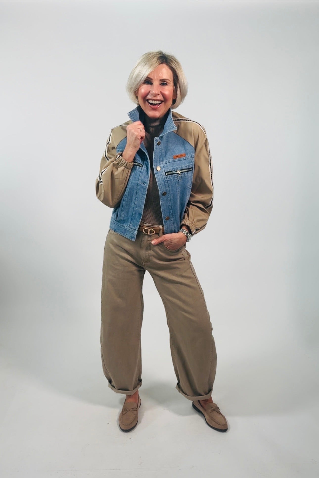 Richmond | Classic Button-Up Jacket with Pockets & Zip Details
