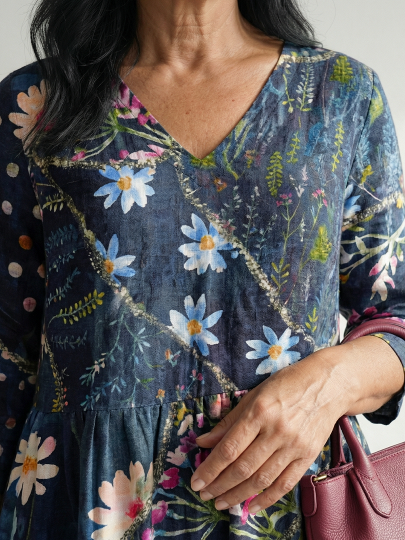 Shane | Effortless Floral Midi Dress