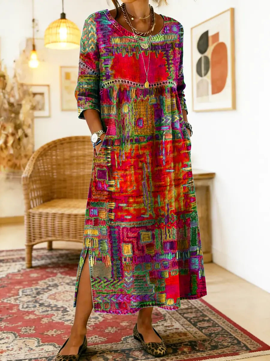 Abby | Elegant Casual Ethnic Dress