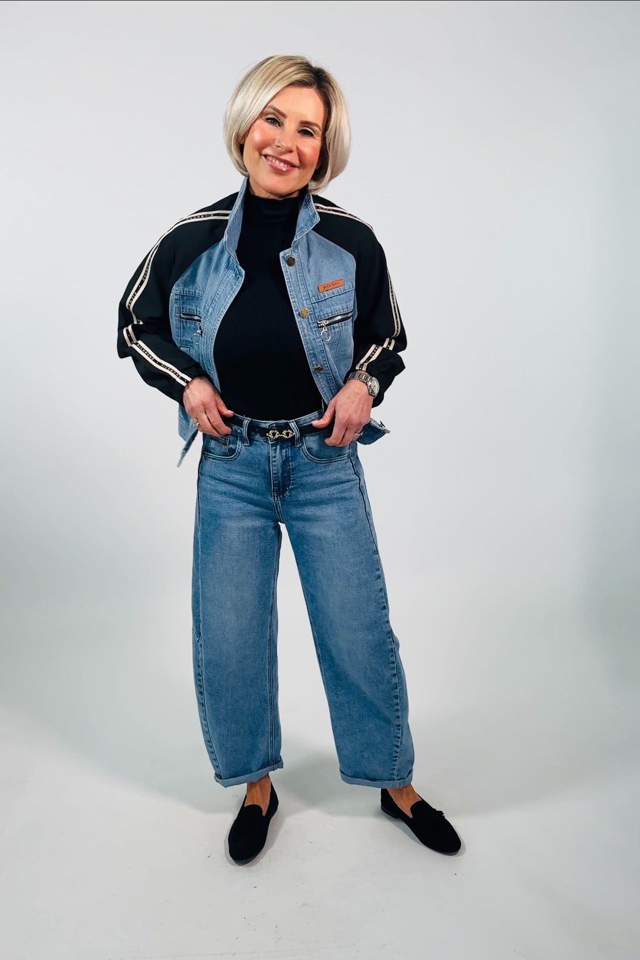 Richmond | Classic Button-Up Jacket with Pockets & Zip Details