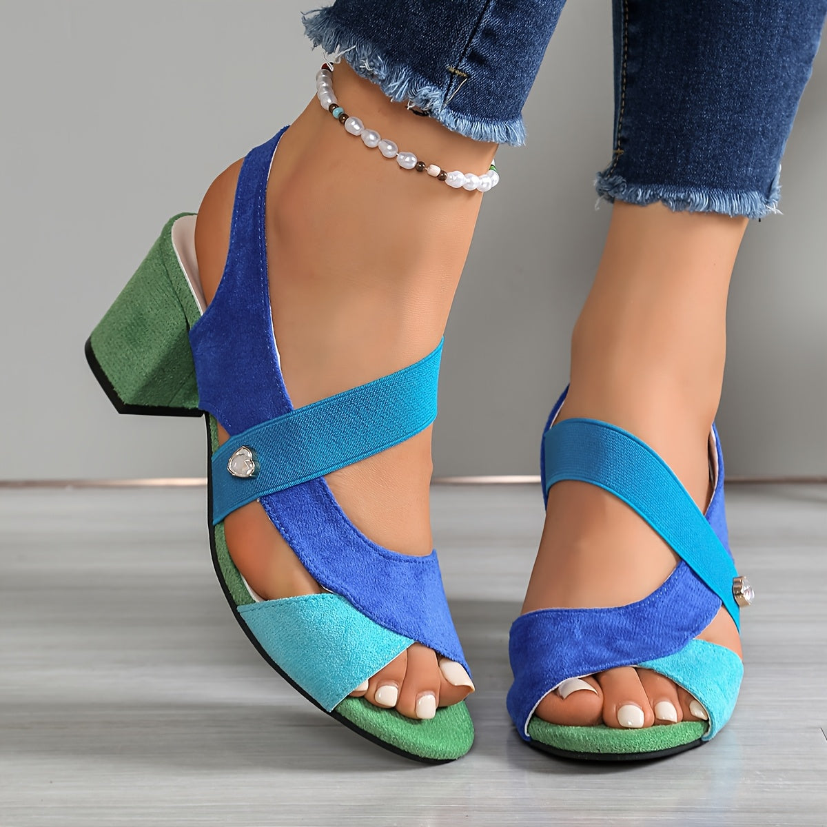Linda | Comfort Block Heels