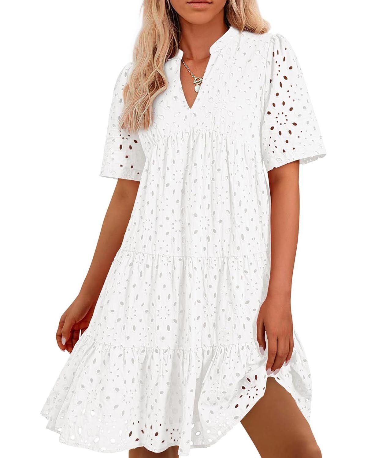 Ella | Flowing Lace Dress