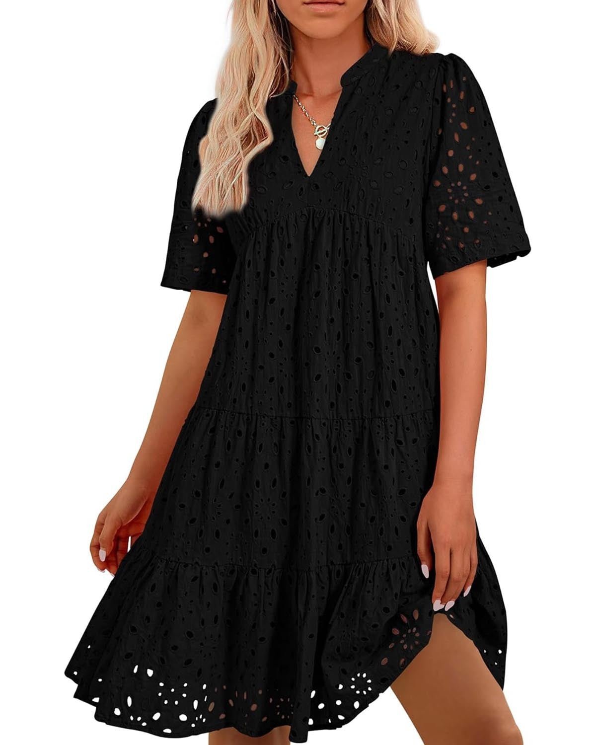 Ella | Flowing Lace Dress