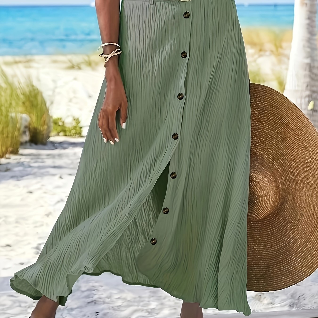 Matilda | Elegant Flattering A-Line Midi Skirt