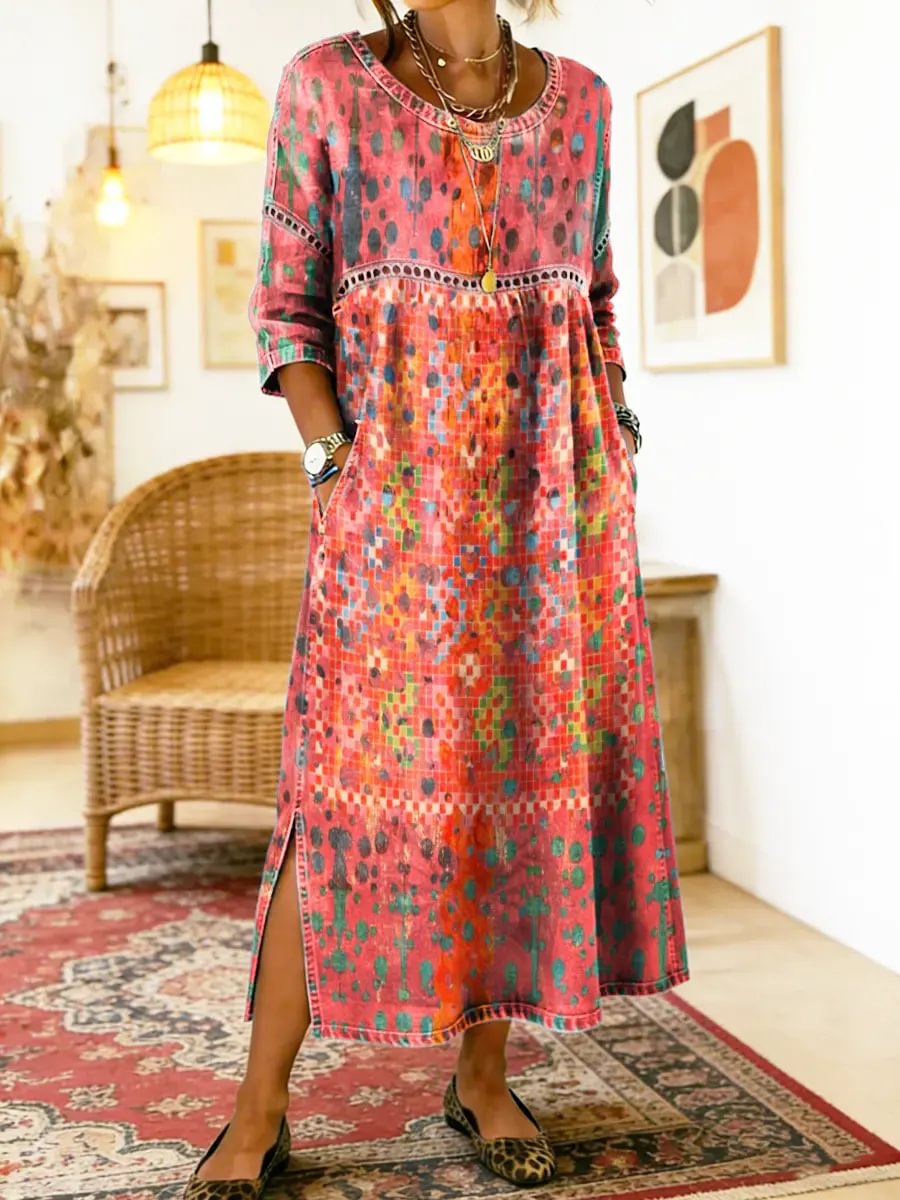 Amira | Comfortable Printed Dress