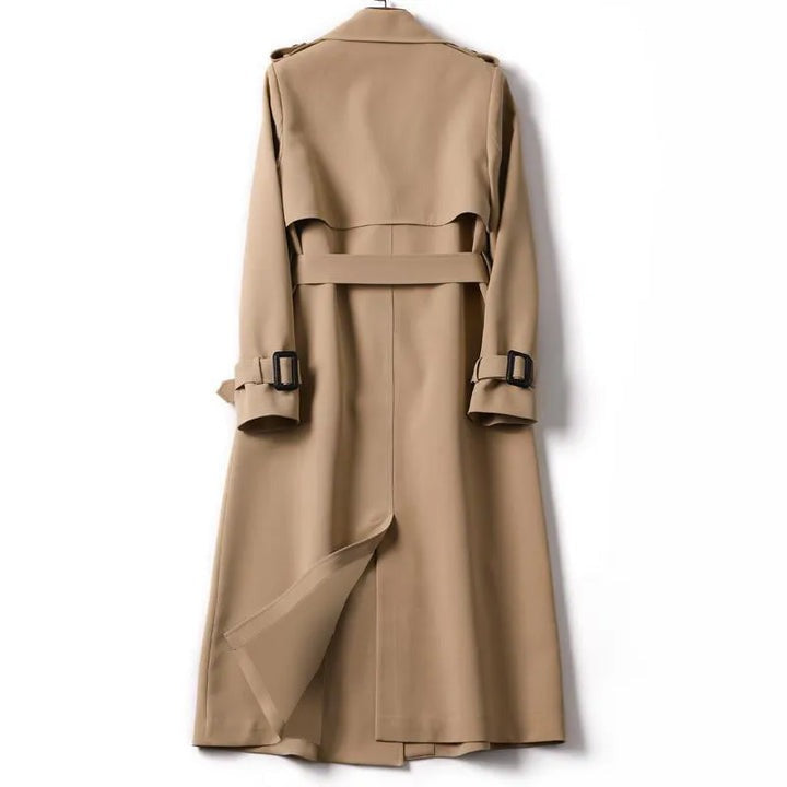 Camille – Classic Double-Breasted Trench Coat