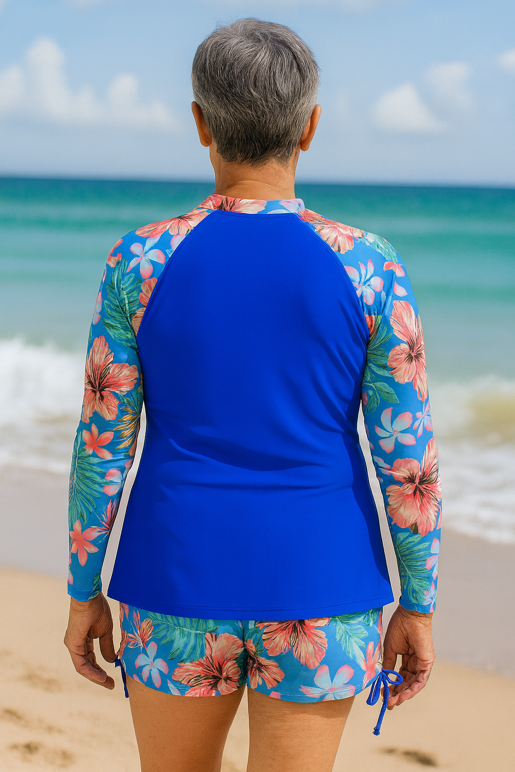 SereniSea Swimwear | Sun-Safe Elegance