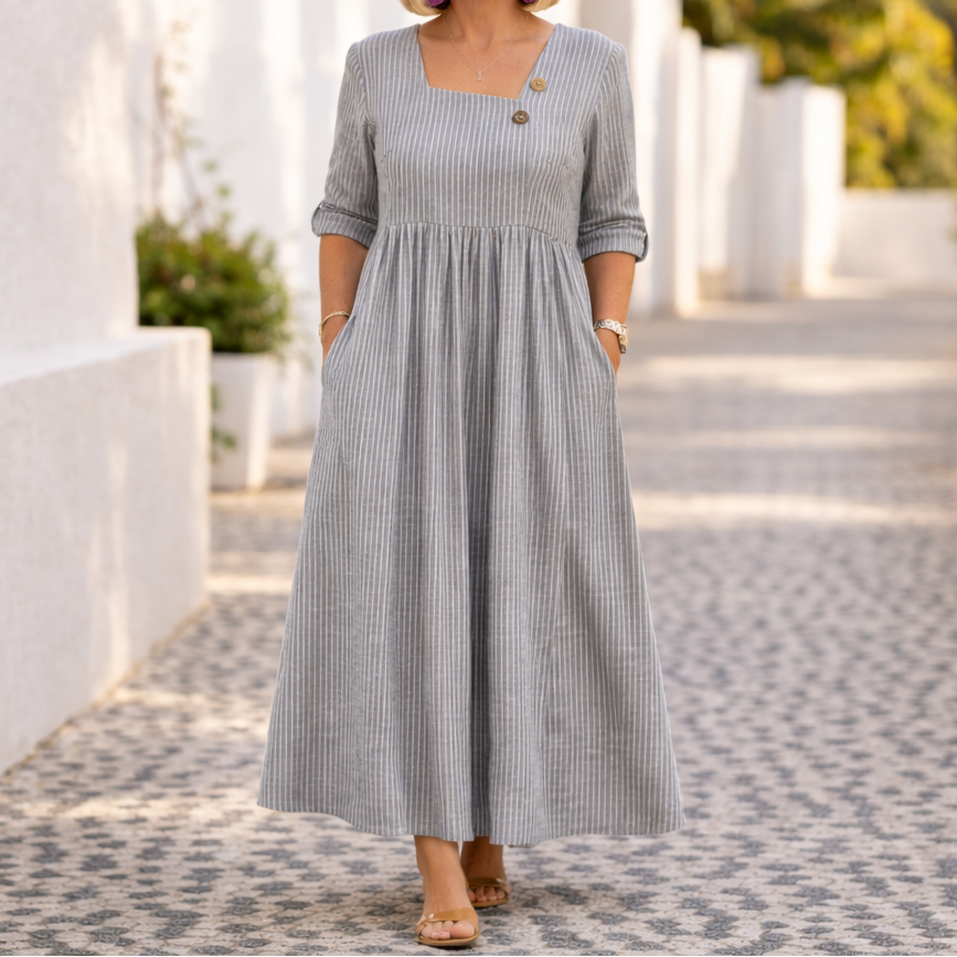 Cleomarie | Elegant Midi Dress