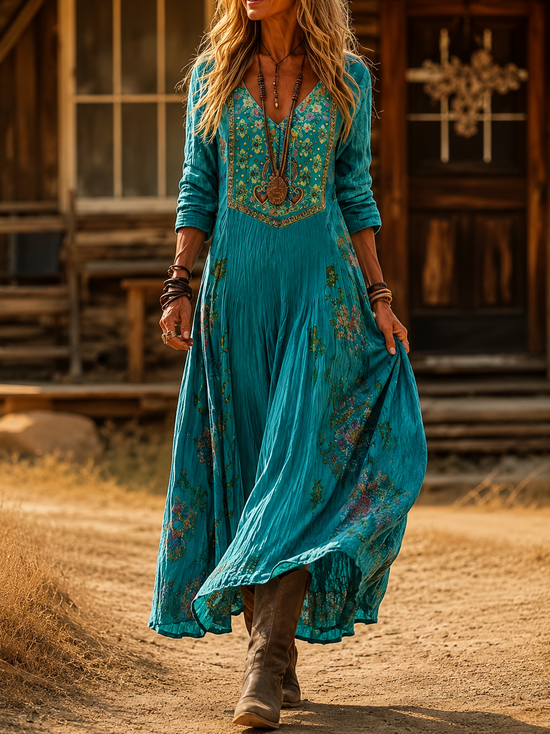 Lennie | Casual Elegant Bohemian Dress