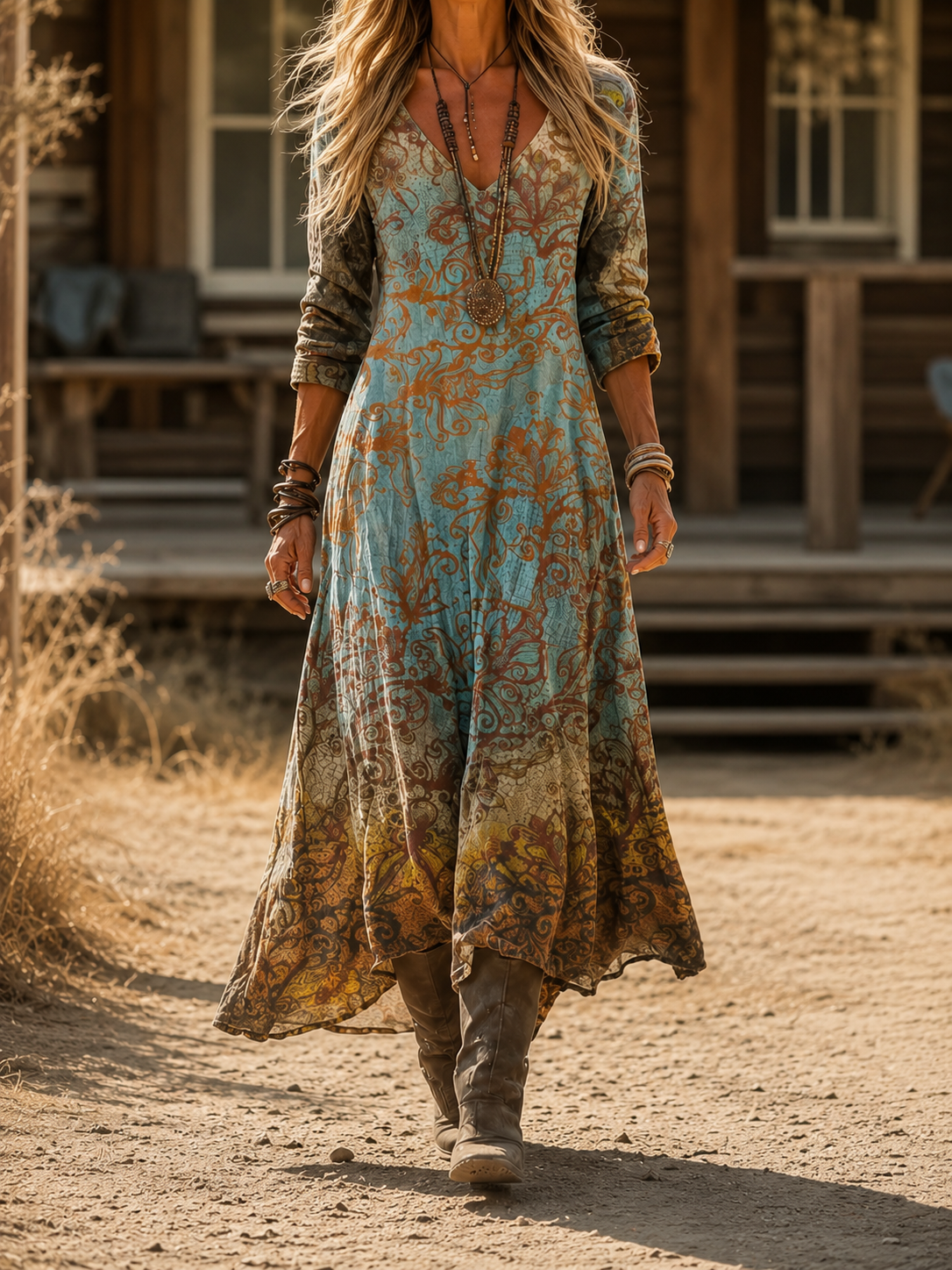 Daniella | Effortless Flattering Everyday Boho Dress