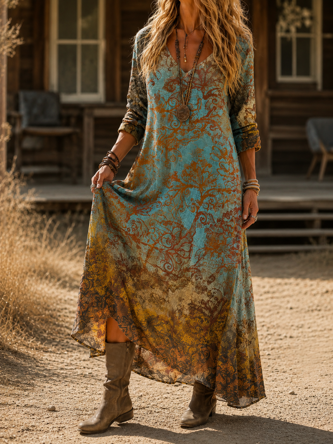 Daniella | Effortless Flattering Everyday Boho Dress