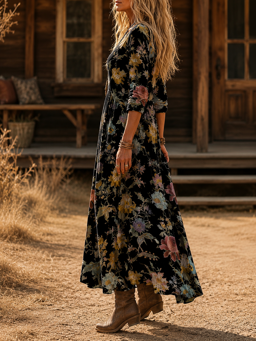 Carmina | Effortless Floral Maxi Dress