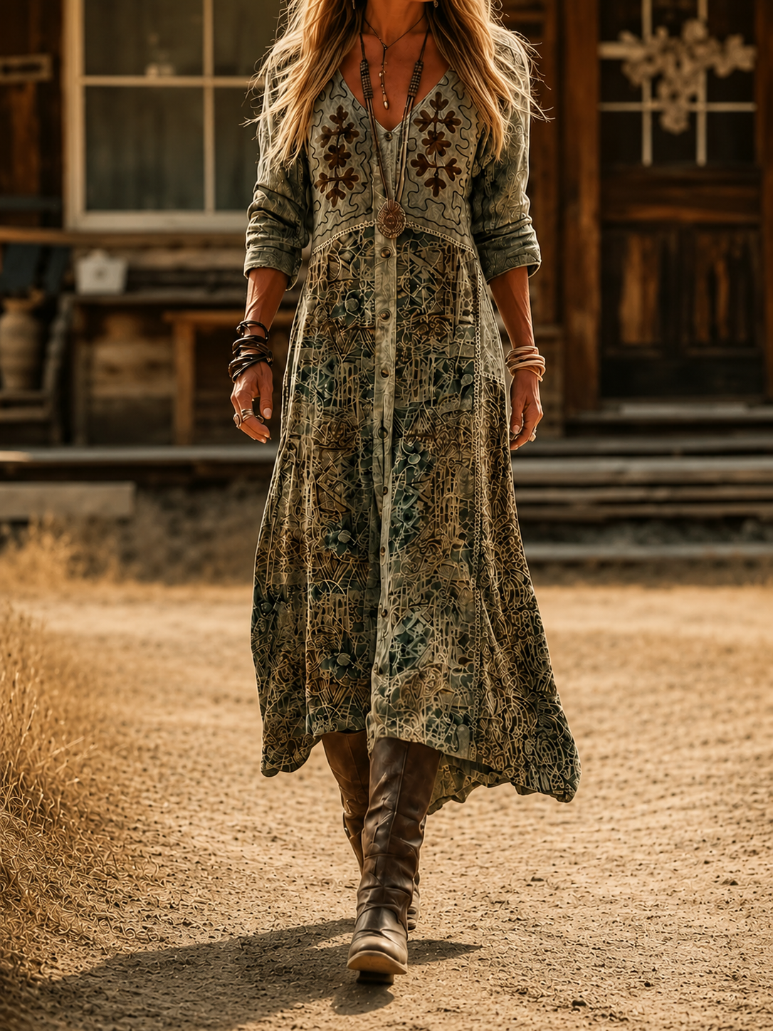 Mina | Timeless Flowing Maxi Dress