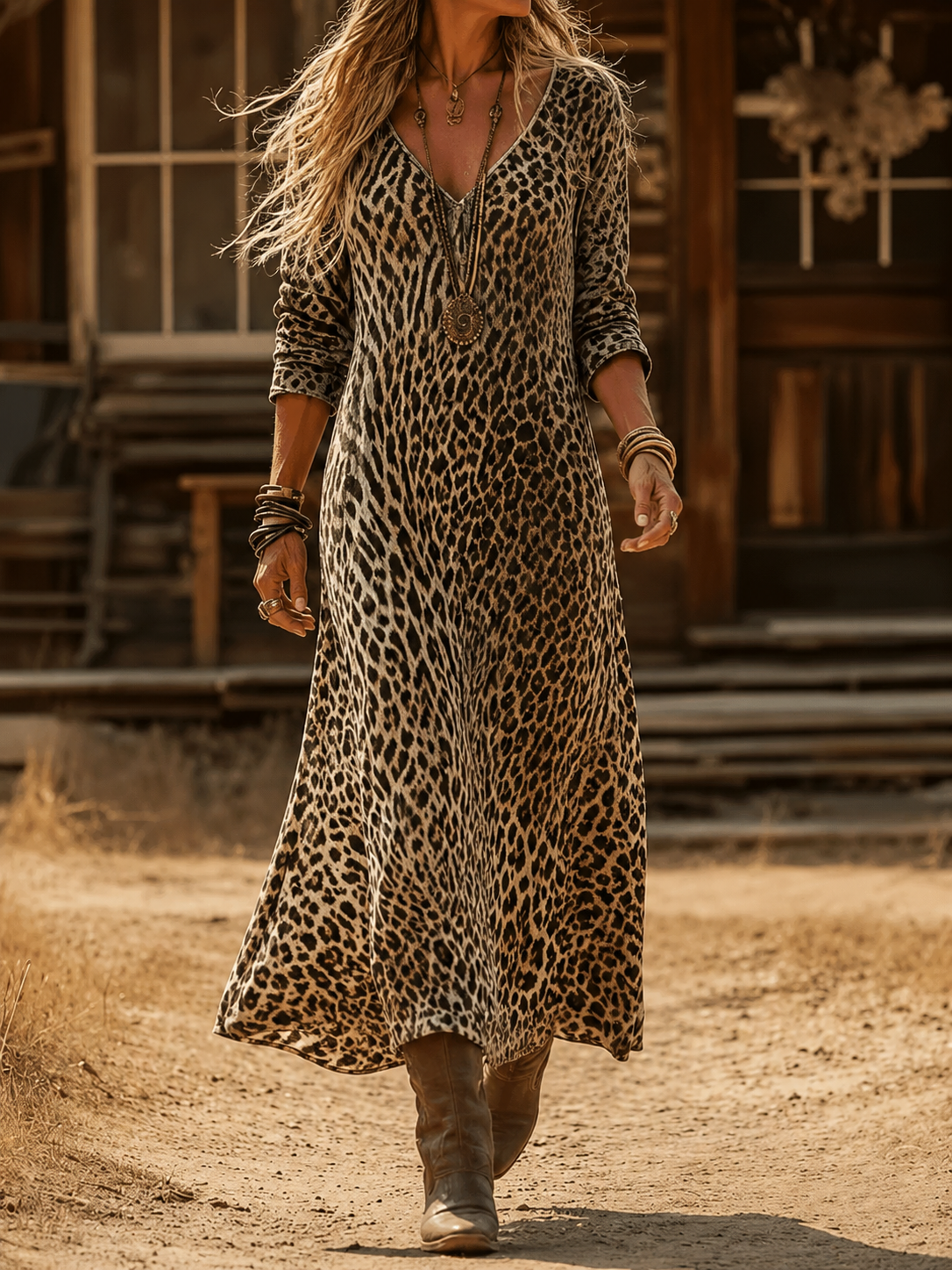 Ivy | Flowing Everyday Bohemian  Dress