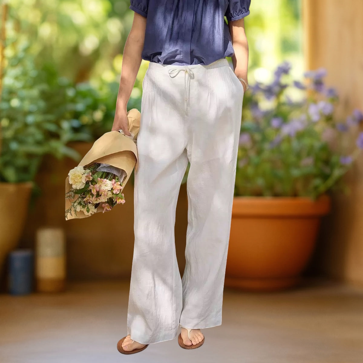 Steph | Relaxed Fit Wide-Leg Pants