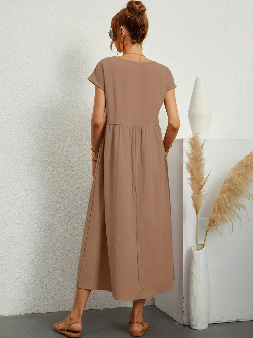 Gabrielle | Effortless Flow Midi Dress