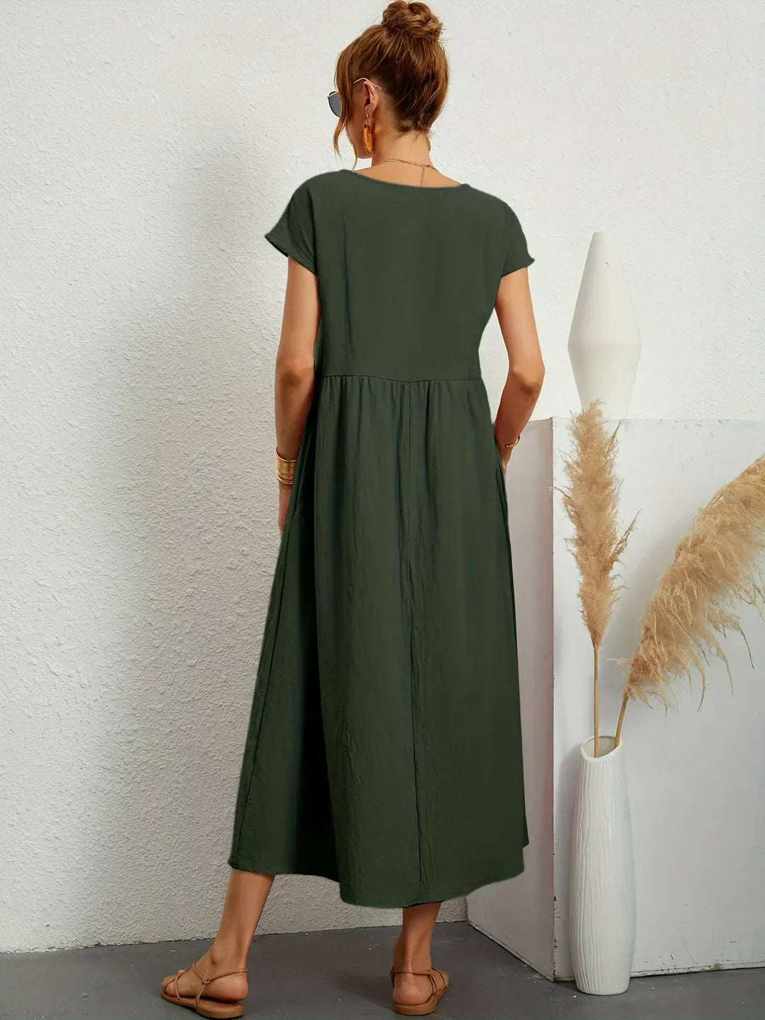 Gabrielle | Effortless Flow Midi Dress