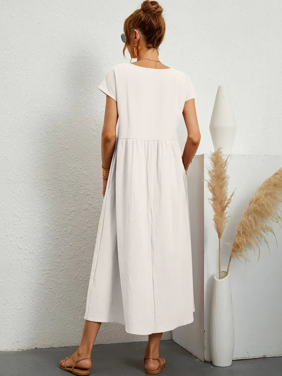 Gabrielle | Effortless Flow Midi Dress