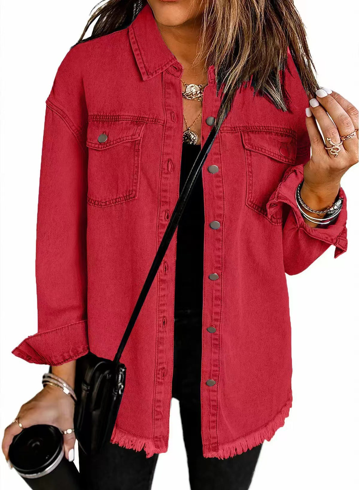 Cherry | Relaxed Timeless Jacket