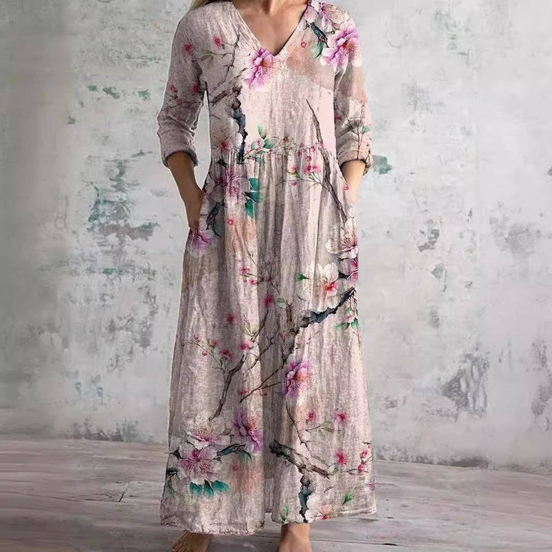Carol | Summer Floral Dress