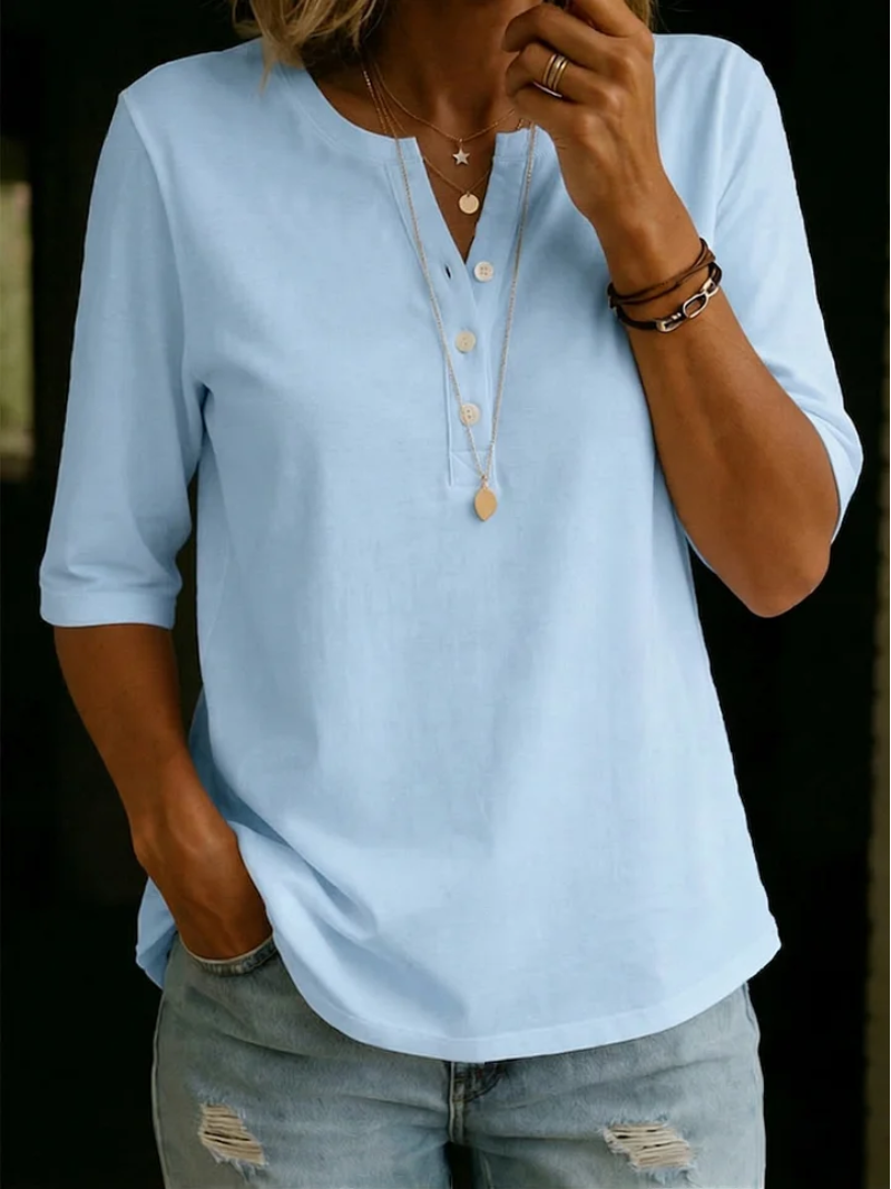 Nora | Blouse with Button