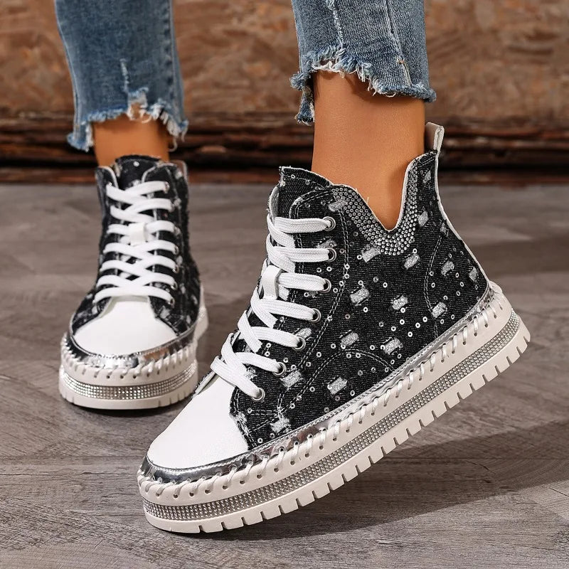 Nova | Denim High-Tops