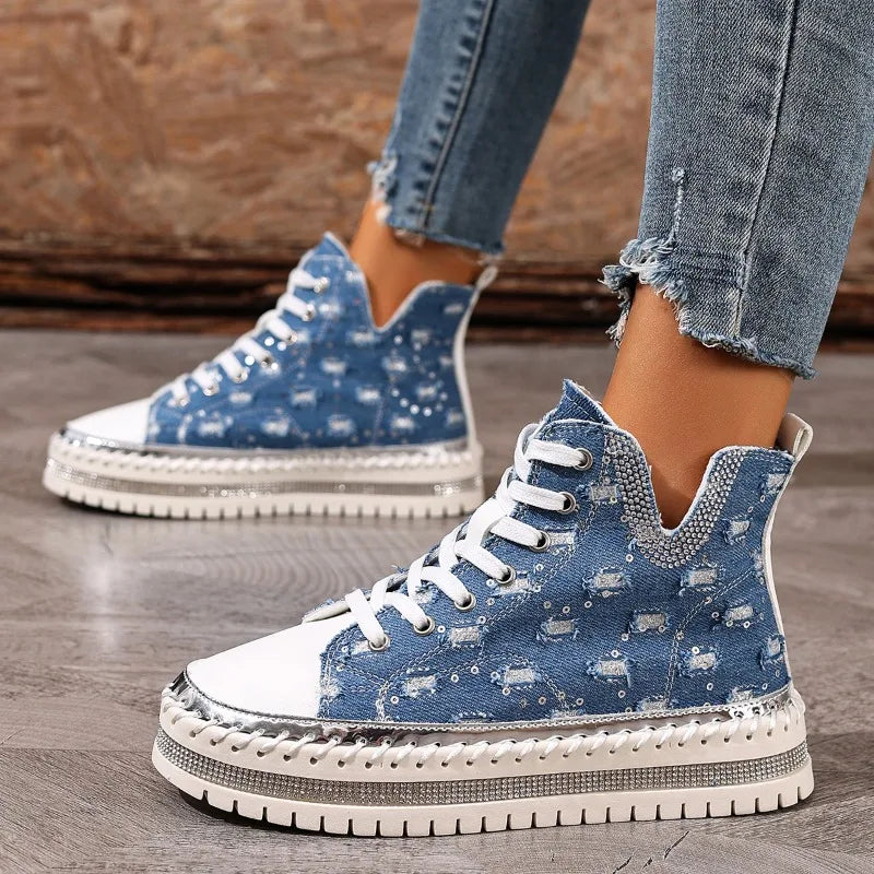 Nova | Denim High-Tops