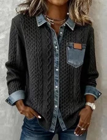 Lena | Floral Patchwork Spring Jacket