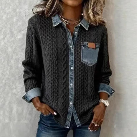 Lena | Floral Patchwork Spring Jacket